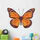 Orange Butterfly Wall Decal