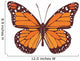 Orange Butterfly Wall Decal