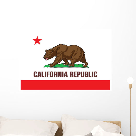 State Flag California Wall Decal