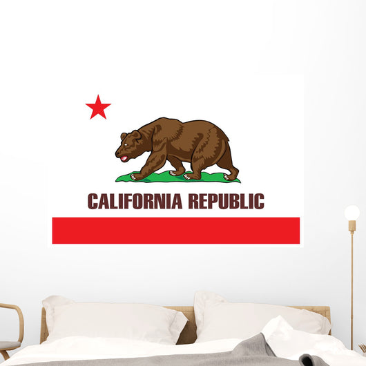 State Flag California Wall Decal