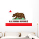 State Flag California Wall Decal