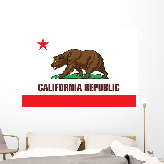 State Flag California Wall Decal