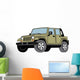 Green Jeep Wall Decal