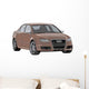 Brown Luxury Car Wall Decal