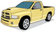 Yellow Short Bed Truck Wall Decal