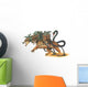 Chained Cerberus Monster Wall Decal