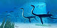 Plesiosaurus Dinosaurs Swimming Jurassic Wall Decal