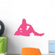 Hot Pink Varsity Cheer Wall Decal