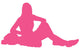 Hot Pink Varsity Cheer Wall Decal