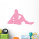 Pink Varsity Cheer Wall Decal