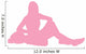 Pink Varsity Cheer Wall Decal