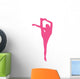 Hot Pink Flexible Cheerleader Wall Decal