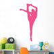 Hot Pink Flexible Cheerleader Wall Decal