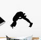 Cheer Silhouette Black Wall Decal