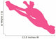 Cheer Silhouette Hot Pink Wall Decal