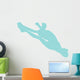 Cheer Silhouette Style Light Wall Decal