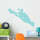 Cheer Silhouette Style Light Wall Decal