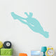 Cheer Silhouette Style Light Wall Decal