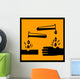 Acidic Chemical Sign Wall Decal