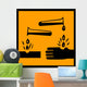 Acidic Chemical Sign Wall Decal