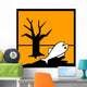 Contaminated Environment Chemical Signs Wall Decal