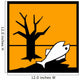 Contaminated Environment Chemical Signs Wall Decal