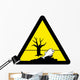 Contaminated Environment Chemical Signs Wall Decal