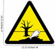 Contaminated Environment Chemical Signs Wall Decal