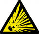 Chemical Signs Explosive Wall Decal