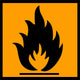 Flammable Chemical Sign Wall Decal
