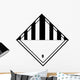 Chemical Sign Hazardous Transport Wall Decal