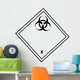 Chemical Sign Nuclear Diamond Wall Decal