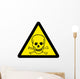 Chemical Sign Poison Wall Decal