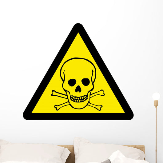 Chemical Sign Poison Wall Decal