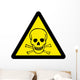 Chemical Sign Poison Wall Decal
