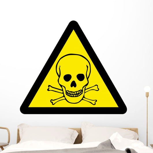Chemical Sign Poison Wall Decal