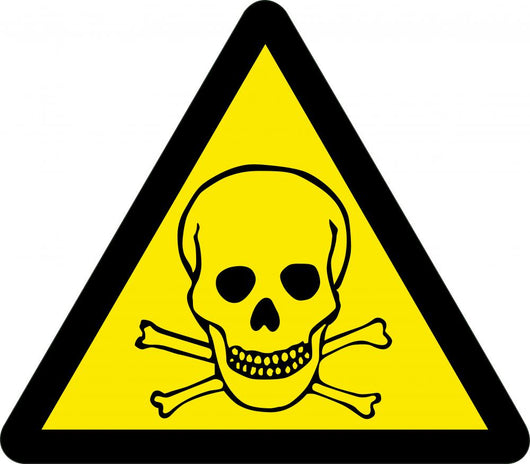 Chemical Sign Poison Wall Decal
