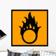 Chemical Signs Self Ignition Wall Decal