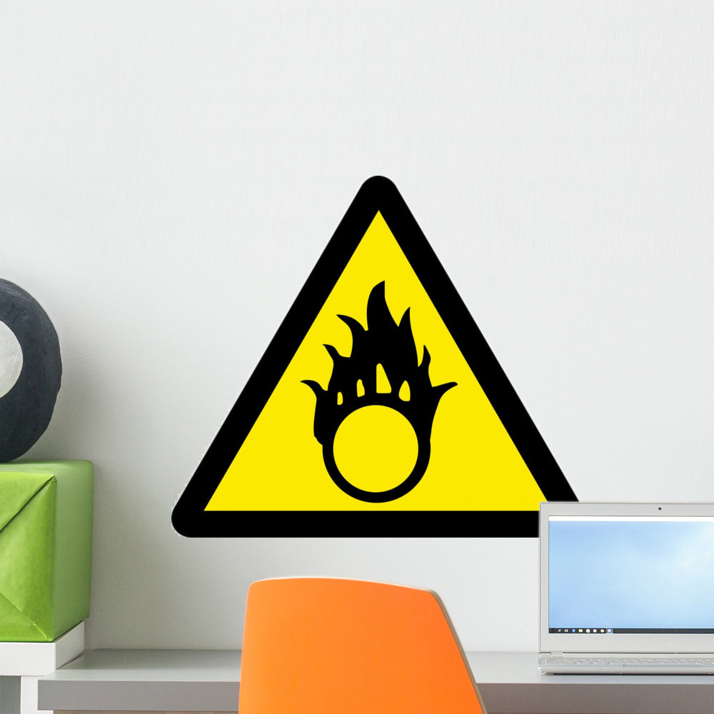 Chemical Signs Self-igniting Wall Decal - WallMonkeys.com – Wallmonkeys