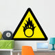 Chemical Signs Self-igniting Wall Decal