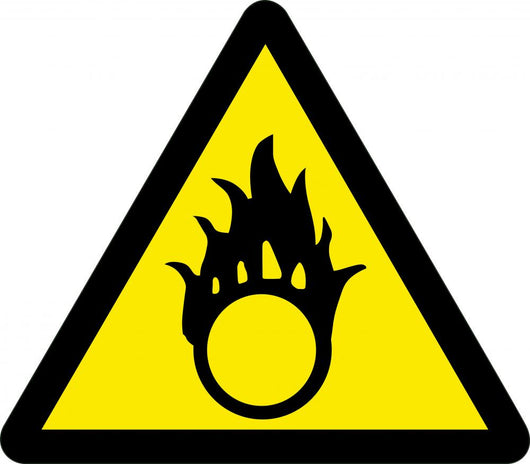 Chemical Signs Self-igniting Wall Decal
