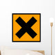 Chemical Sign X Wall Decal