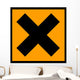 Chemical Sign X Wall Decal