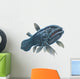 Coelacanth Swimming Wall Decal