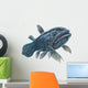 Coelacanth Swimming Wall Decal