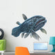 Coelacanth Swimming Wall Decal
