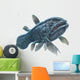 Coelacanth Swimming Wall Decal