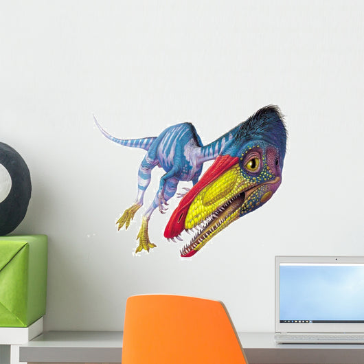 Coelophysis Stares at Viewer Wall Decal