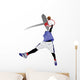 Dunking College Basketball Wall Decal
