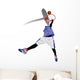 Dunking College Basketball Wall Decal